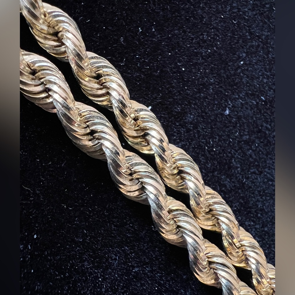 Vintage 14K Gold Chain from Peru